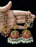 Noratan jhumke tika